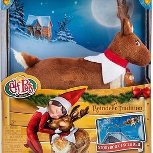 Elf Pets A Reindeer Tradition - Elf On The Shelf